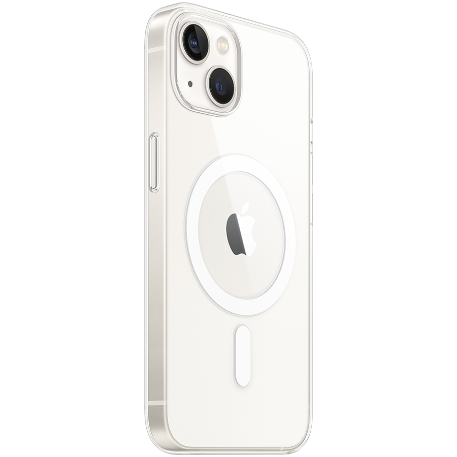 Apple „iPhone 13“ skaidrus dėklas su „MagSafe“.