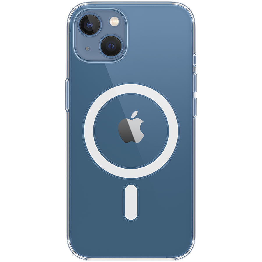 Apple „iPhone 13“ skaidrus dėklas su „MagSafe“.