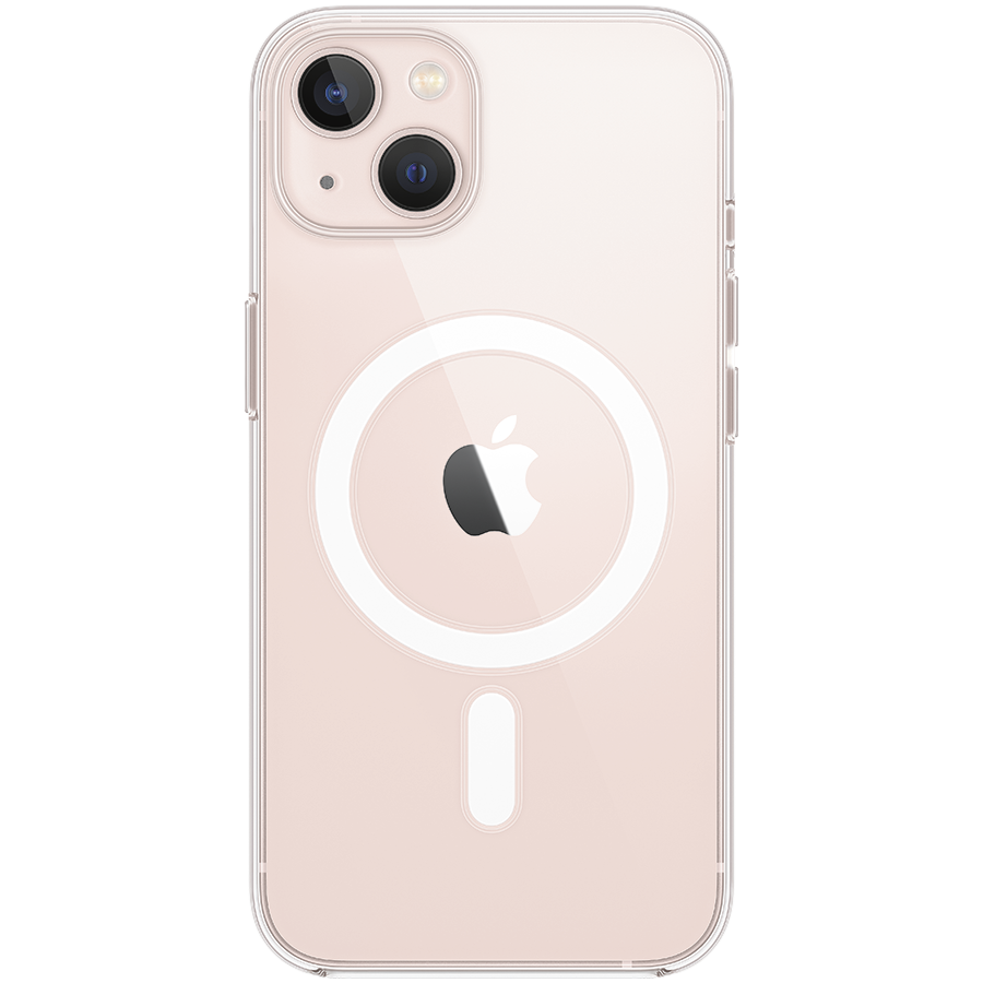 Apple „iPhone 13“ skaidrus dėklas su „MagSafe“.