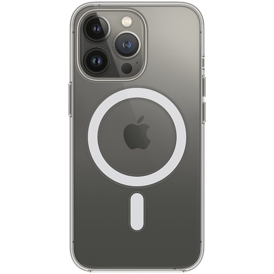 Apple „iPhone 13 Pro“ skaidrus dėklas su „MagSafe“.