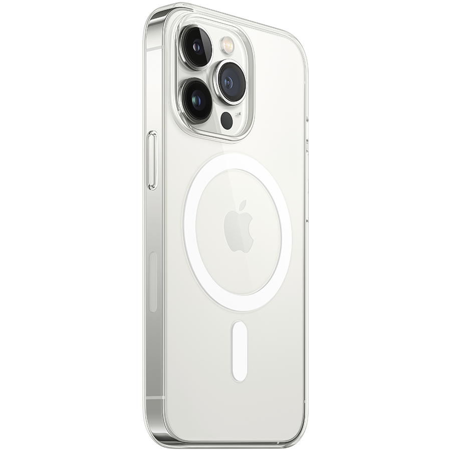 Apple „iPhone 13 Pro“ skaidrus dėklas su „MagSafe“.