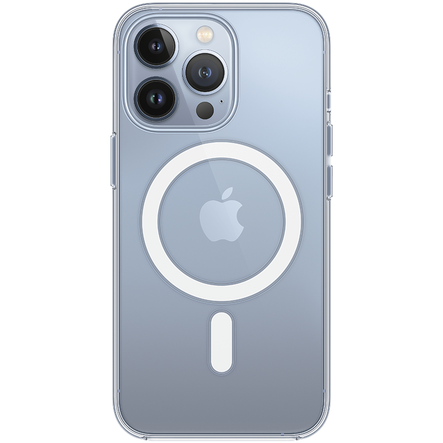 Apple „iPhone 13 Pro“ skaidrus dėklas su „MagSafe“.