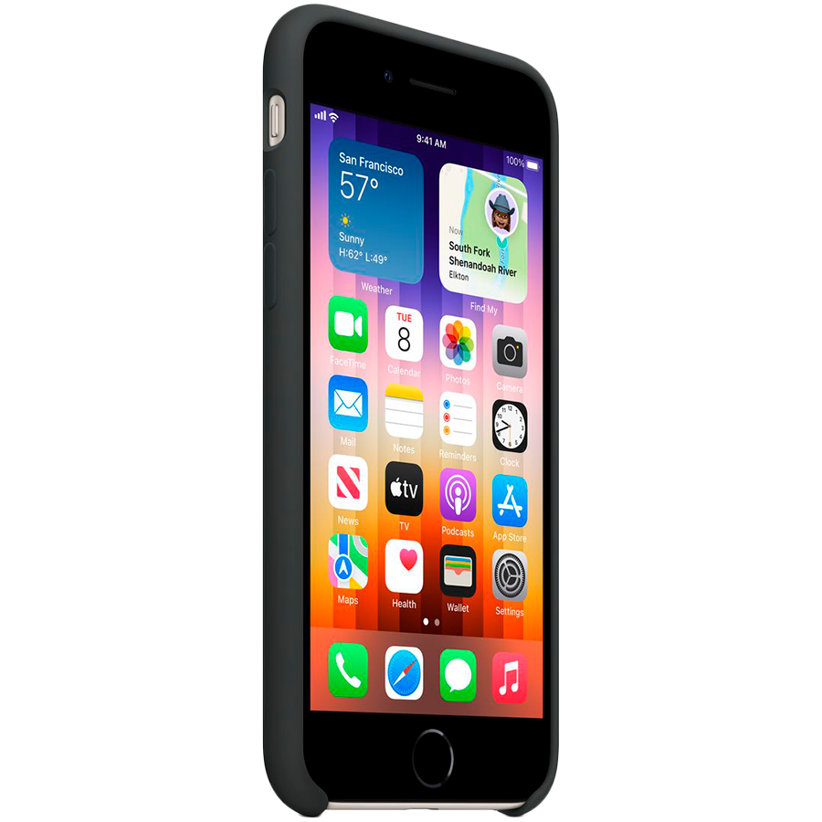 Apple iPhone 7/8/SE 2020/2022 Silicone Case - Midnight