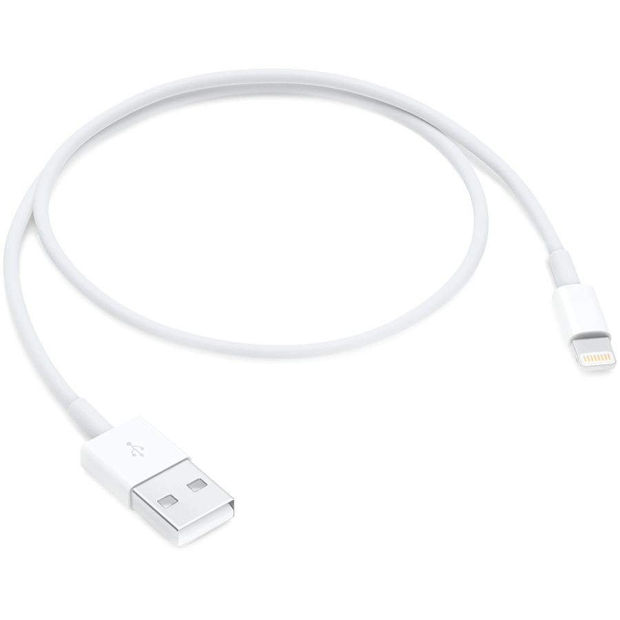Apple iš Lightning į USB laidas (0.5 m) ME291ZM/A 