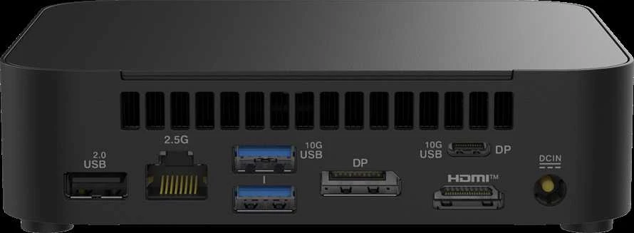 ASUS NUC 14 Essential/RNUC14MNK3500002/N355 procesorius/1xDDR5-4800 SO-DIMM/5xUSB Type-A/2xUSB Type-C/3,5 mm lizdas/M.2 22x80 NVMe ir SATA SSD/2,5 Gb LAN/1xHDMI/1xDP/nėra atminties/nėra RAM/WiFI6E AX211/nėra OS/EU laido/Slim Kit (L6)/EAN:4711387781142