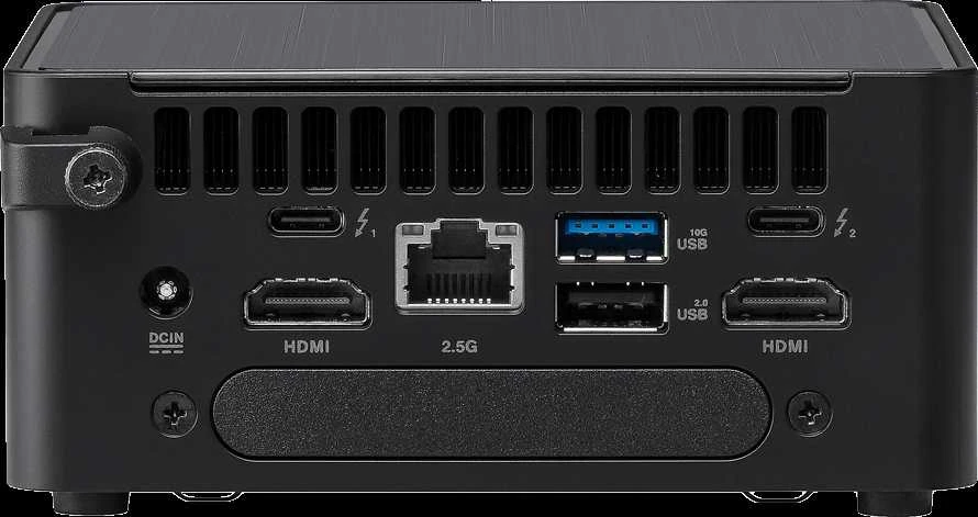 ASUS RNUC14RVHU500002I Barebone Intel Core Ultra 5 125H Tall Kit L6 EU laidas