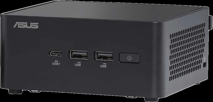ASUS NUC 14pro / RNUC14RVHU700002I / Intel Ultra 7 155H / Intel Arc grafika / 4xUSB / M.2 22x80 NVMe; 22x42 NVMe / 2,5 colio SATA lizdas / 2,5 Gb LAN / 2xHDMI / 2x Thunderbolt 4 (USB-C+DP) / nėra atminties / nėra RAM / AX211.D2WG.NV / nėra OS / ES laidas / aukštas rinkinys (L6) / EAN: 4711387491904