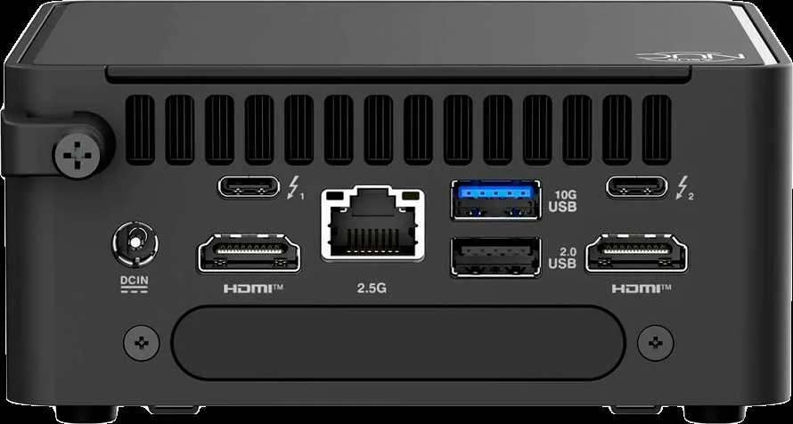 ASUS RNUC15CRHI300002 „Barebone“ Intel Core 3 100U rinkinys L6 EU laidas