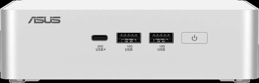 ASUS NUC 15pro+ / RNUC15CRSU500002 / Intel Ultra 5 225H / Intel Arc grafika / nėra atminties / nėra RAM / Intel Wi-Fi 7 BE201 / nėra OS / ES laidas / rinkinys (L6) / EAN: 4711387950234