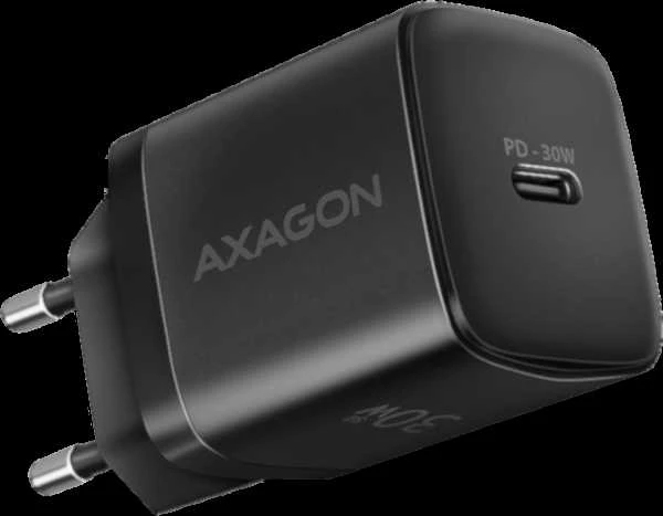 AXAGON ACU-PD30 sieninis pakrovėjas 1x QC3.0/AFC/FCP/PD type-C, 30W, juodas