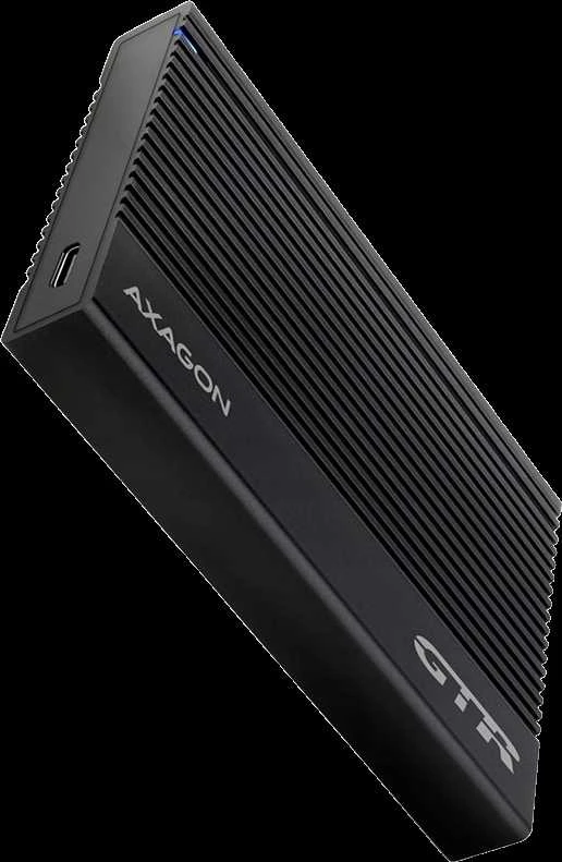 AXAGON EE25-GTR USB-C 3.2 Gen 2 - SATA 6G, 2.5'' External RIBBED box Juodas