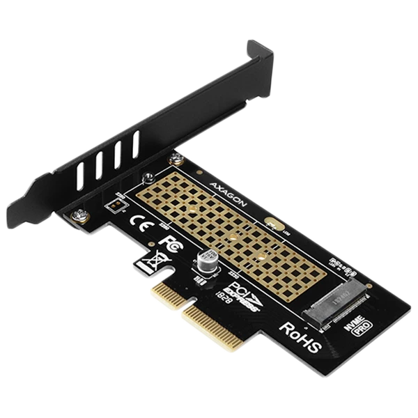 AXAGON PCEM2-N PCI-E 3.0 4x - M.2 SSD NVMe, iki 80 mm SSD