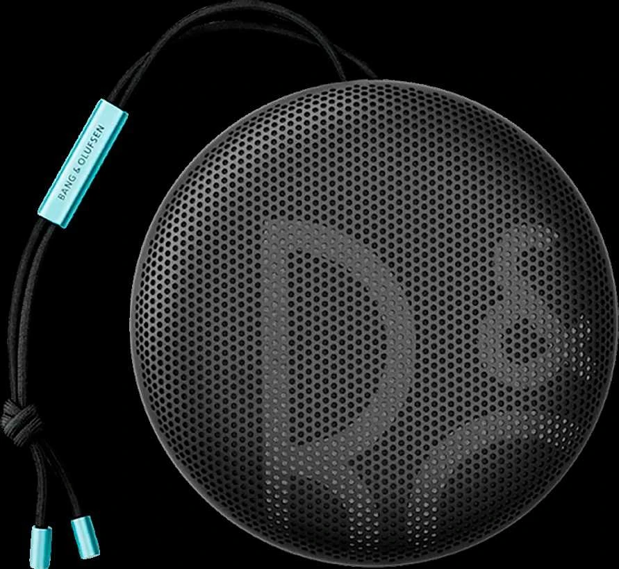 Bang & Olufsen Beosound A1 2nd Gen Nešiojama belaidė Bluetooth kolonėlė su balso asistentu, Juodos antracito/mėlynos spalvos