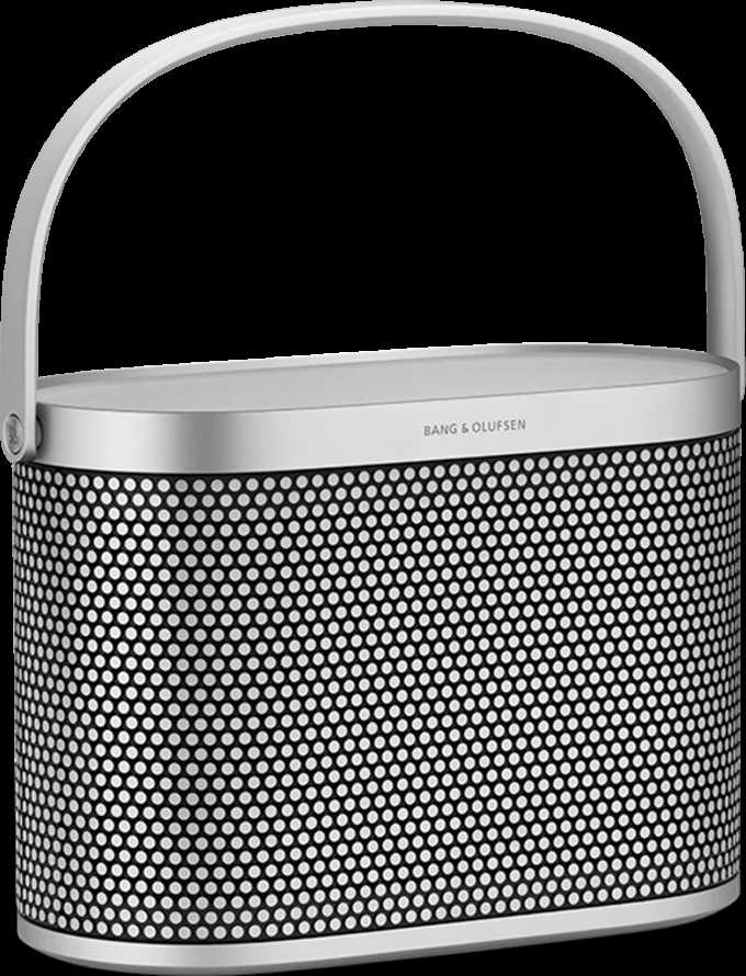 Bang & Olufsen Beosound A5 Speaker Spaced Alu (Cover Spaced Alu/Handle Natural Alu)