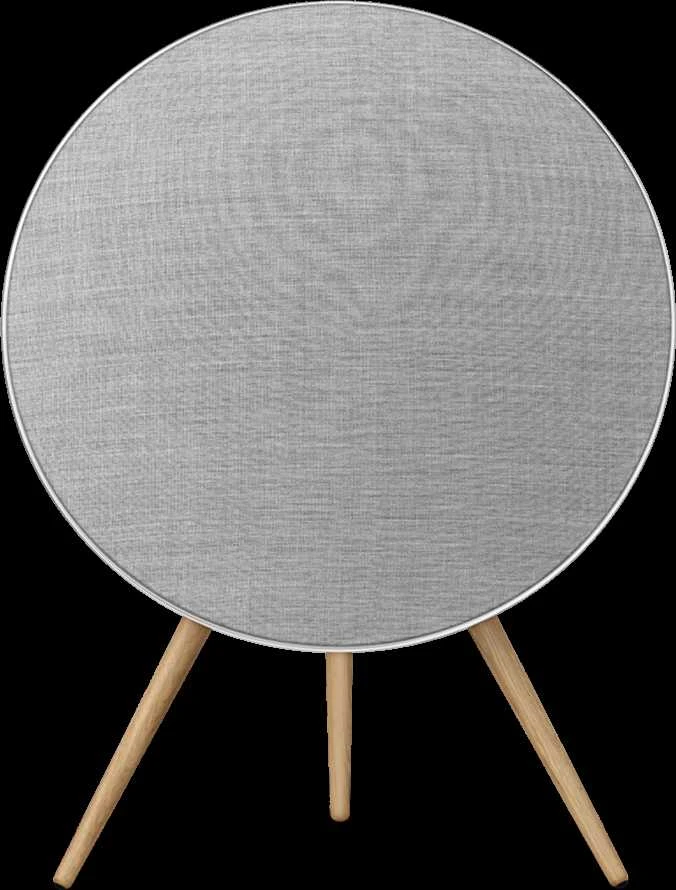 Beosound A9 5th Gen apvali kolonėlė su ąžuolinėmis kojelėmis