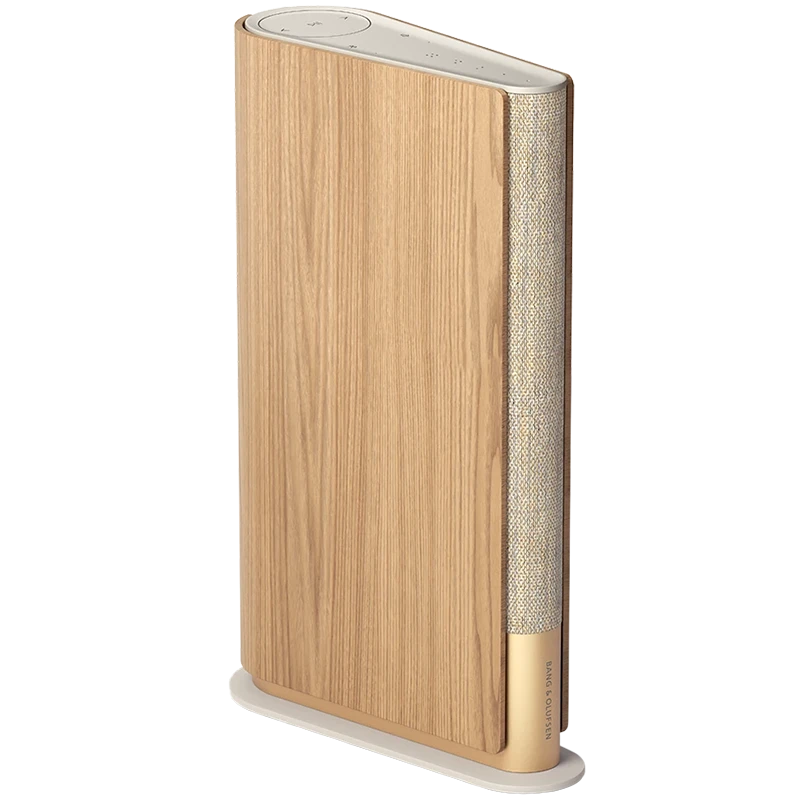 Nešiojama kolonėlė Bang & Olufsen Beosound Emerge AL2 Gold Tone Alu/Light Oak