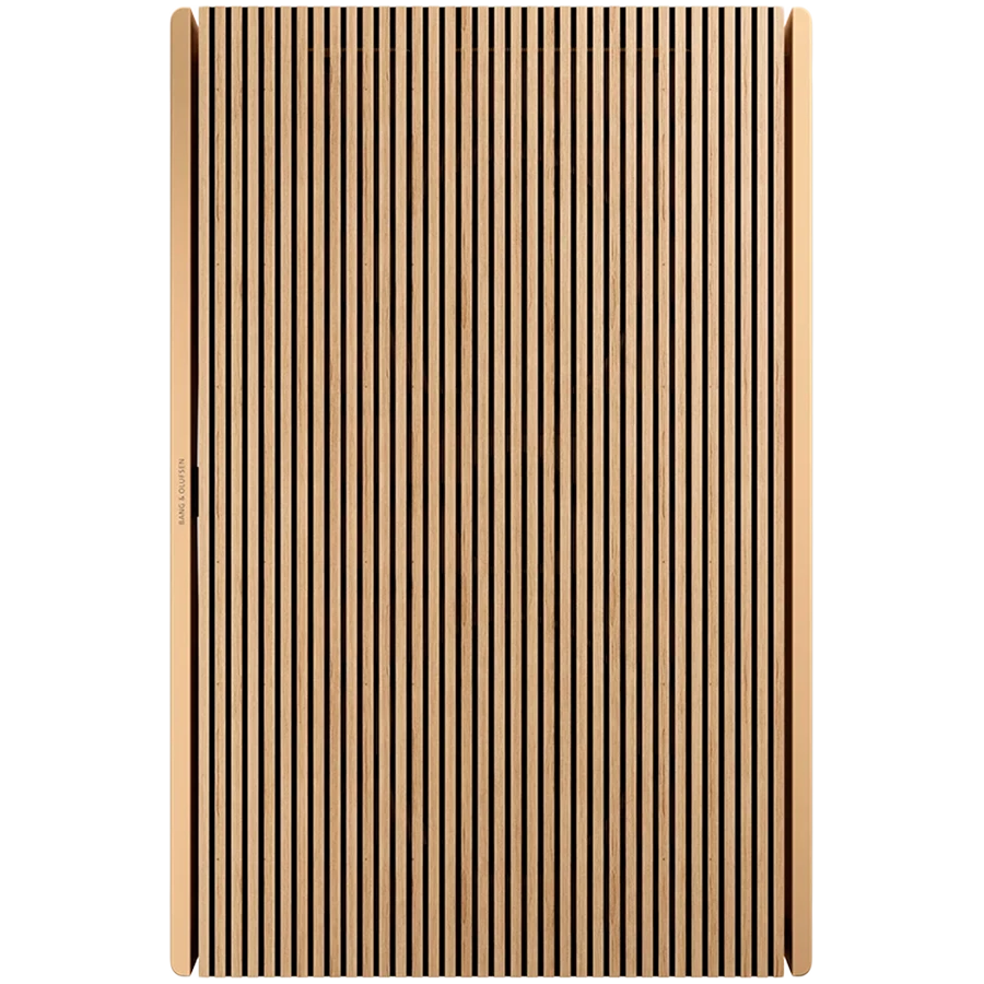 Bang & Olufsen Beosound Level Nešiojama Namų Kolonėlė, (Gold Tone Alu/Light Oak), su WiFi ir Google balso asistentu