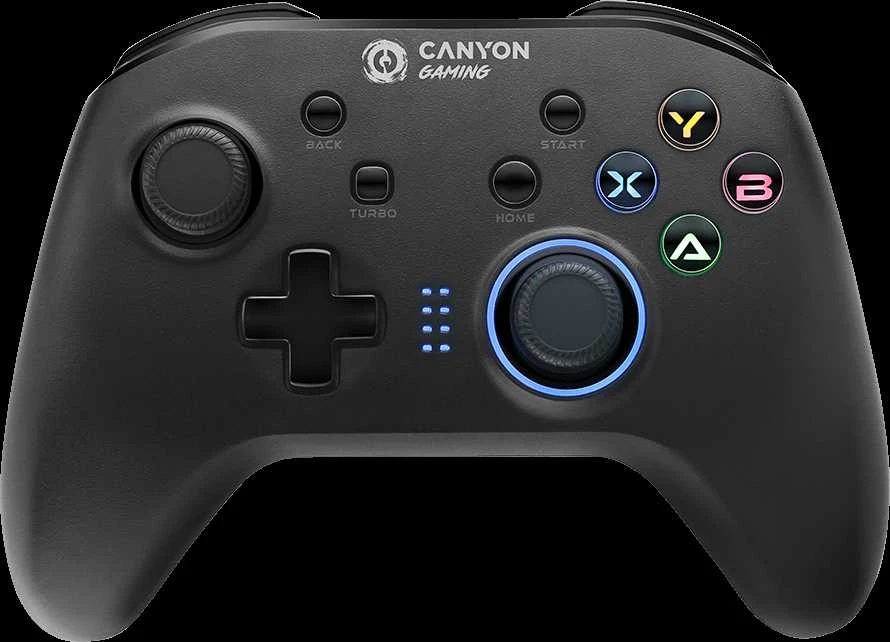 Belaidis žaidimų pultas Canyon GP-W3 4-in-1 Wireless Gamepad, suderinamas su Nintendo Switch, Android, WinXP - Win10 ir naujesniais, PS3