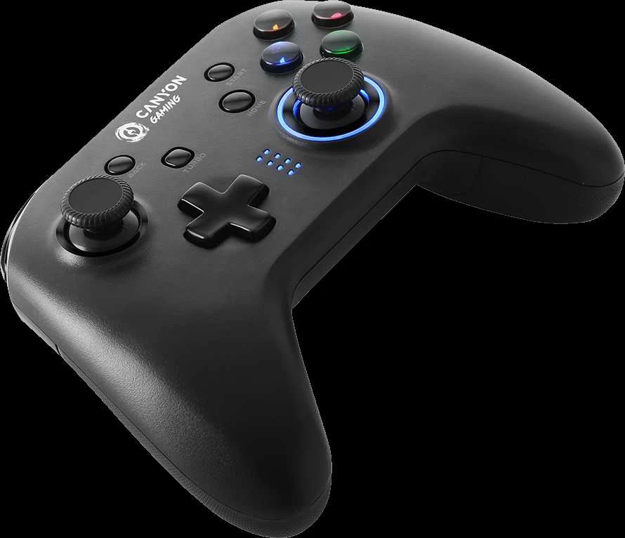 Belaidis žaidimų pultas Canyon GP-W3 4-in-1 Wireless Gamepad, suderinamas su Nintendo Switch, Android, WinXP - Win10 ir naujesniais, PS3