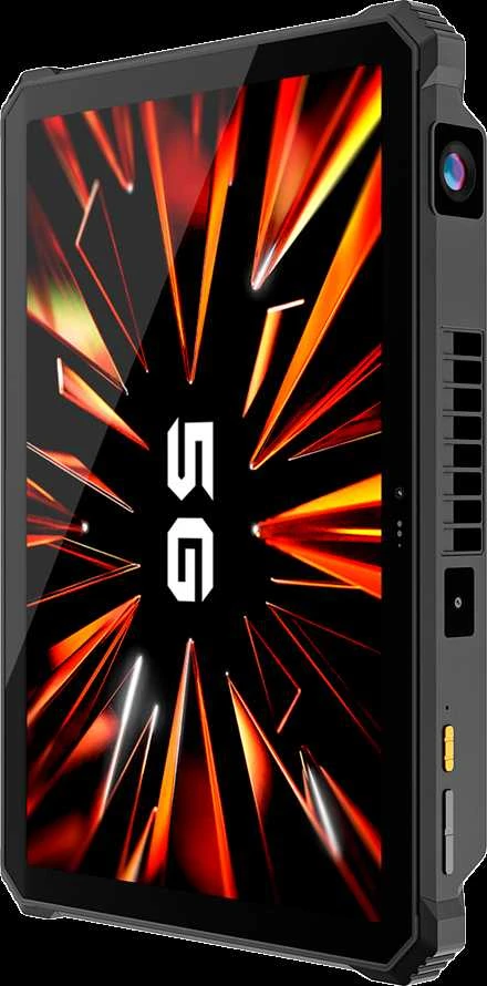 Planšetė Blackview „Active 12 Pro Rugged Tab 5G“ 12 GB / 256 11 colių FHD 1920x1200 IPS 90 Hz LCD „Corning Glass 3“ + PROJEKTORIUS 120 colių MT7300 Aštuonių branduolių 2,5 GHz 50 MP Priekinė / 108 MP Galinė kamera Naktinio matymo funkcija 30000 mAh 120 W įkrovimas „Android 15“ NFC MIL-STD-810H Juodas
