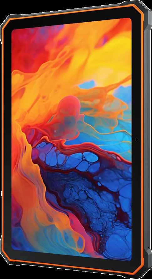 Planšetė Blackview Active 8 Pro Tab LTE 10.36-inch HD+IPS 1200x2000 60Hz Corning 5th 8GB/256GB, MT6789 Octa-core 2.2GHz 16MP Front/48MP Back Camera Baterija 22000mAh NO charging USB Type-C NFC PC Mode Android 15 SD card slot MIL-STD-810H Oranžinis