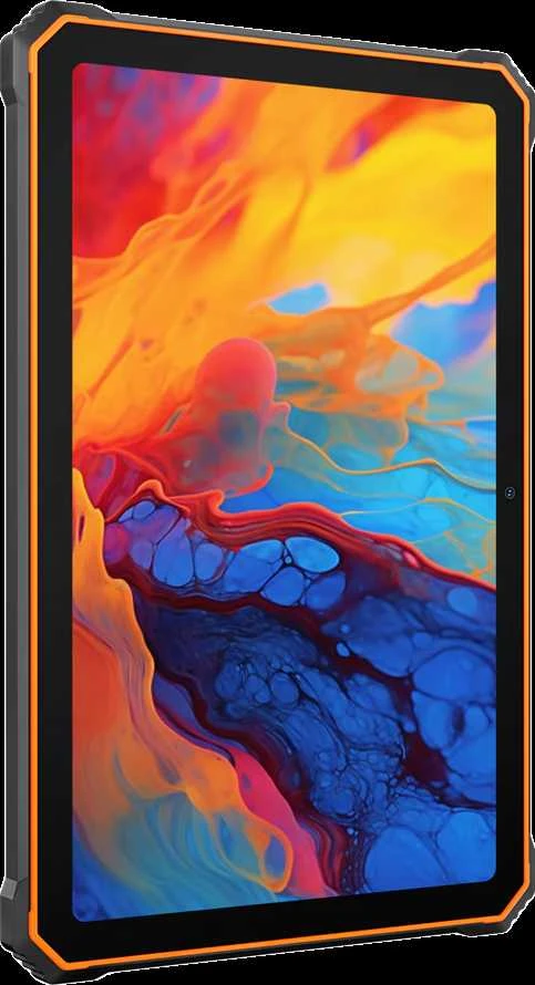 Planšetė Blackview Active 8 Pro Tab LTE 10.36-inch HD+IPS 1200x2000 60Hz Corning 5th 8GB/256GB, MT6789 Octa-core 2.2GHz 16MP Front/48MP Back Camera Baterija 22000mAh NO charging USB Type-C NFC PC Mode Android 15 SD card slot MIL-STD-810H Oranžinis