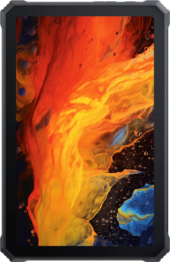 Planšetė Blackview „Active 8 Pro Rugged Tab“ 8 GB / 256 GB, 10,36 colio FHD+ 1200x2000 IPS LCD, aštuonių branduolių procesorius, 16 MP priekinė / 48 MP galinė kamera, 22000 mAh baterija, 33 W laidinis įkrovimas, USB Type-C, „Android 13“, SD kortelės lizdas, MIL-STD-810H, Juodas