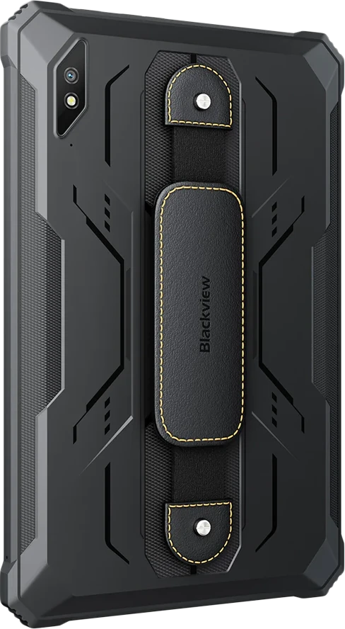 Planšetė Blackview „Active 8 Pro Rugged Tab“ 8 GB / 256 GB, 10,36 colio FHD+ 1200x2000 IPS LCD, aštuonių branduolių procesorius, 16 MP priekinė / 48 MP galinė kamera, 22000 mAh baterija, 33 W laidinis įkrovimas, USB Type-C, „Android 13“, SD kortelės lizdas, MIL-STD-810H, Juodas