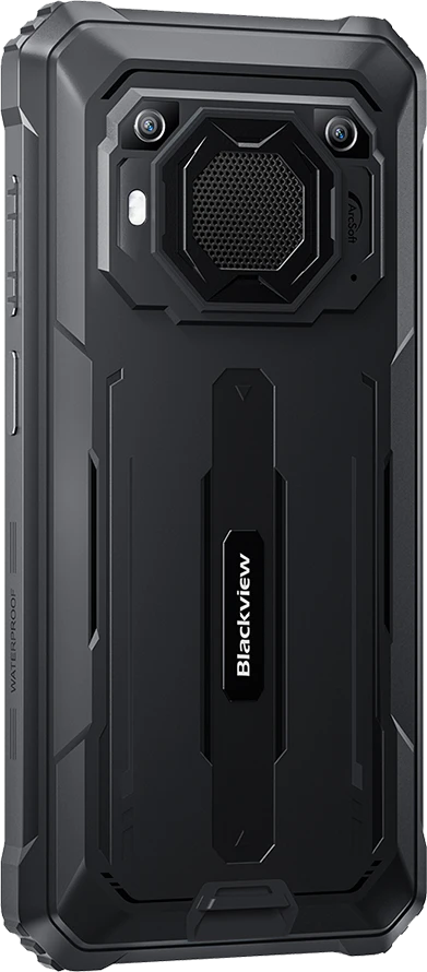 Blackview BV6200Pro 6.56" HD+ Helip P35 (Octacore 2.3Ghz) 6GB+128GB DS TF Card (1Tb Max) CAM 8+13+0.3MP 13000mAh IP68&IPK69 MIL-SPEC 810H No Charging Android 14 Juodas