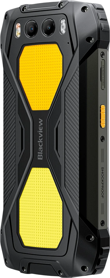 „Blackview BV7300 LTE“ 6,67 colio HD+IPS 720x1604 90 Hz „Corning 5th MT6769V“ aštuonių branduolių procesorius, 2,0 GHz, 6+256 GB atmintis, kamera, priekinė kamera, 32 MP, galinė kamera, 50+20 MP, naktinio matymo kamera, IP68/IP69K/MIL-STD-810H, NFC, 15000 mAh, be įkroviklio, dvigubi kempingo žibintai, juodas