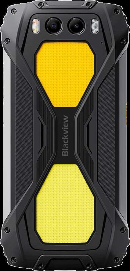 Blackview BV7300 LTE 6.67" HD+IPS 720x1604 90Hz Corning 5th MT6769V Aštuonių branduolių 2.0GHz 6+256GB CAM Priekinė 32MP Galinė 50+20MP Naktinio matymo kamera IP68/IP69K/MIL-STD-810H NFC 15000mAh Be įkroviklio Dvigubos stovyklavimo lemputės Geltona
