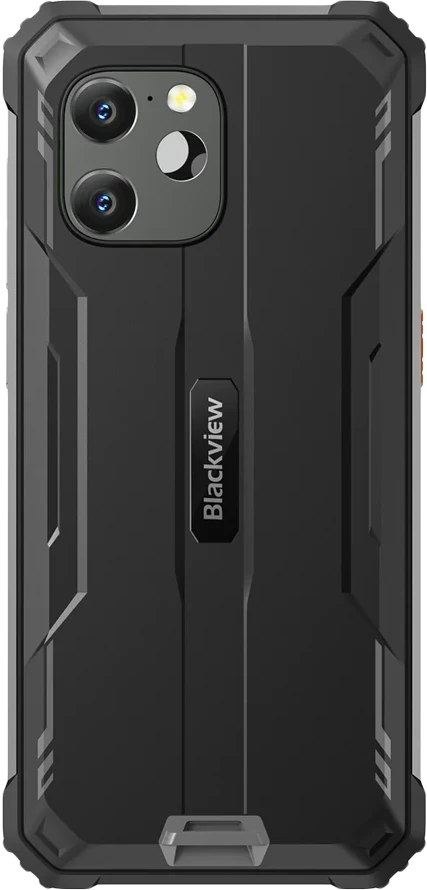 Blackview BV8900 Rugged LTE 8GB/256GB 6.5-inch FHD+ 1080x2400 Octa-core 64MP+5MP/16MP Thermal camera Baterija 10000mAh Type-C Android 13 Fingerprint NFC Dual SIM SD card slot No charging MIL-STD-810G Juodas