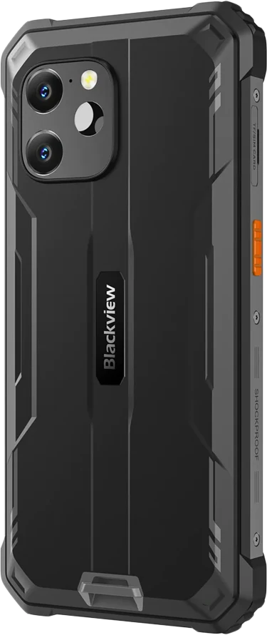 Blackview BV8900 Rugged LTE 8GB/256GB 6.5-inch FHD+ 1080x2400 Octa-core 64MP+5MP/16MP Thermal camera Baterija 10000mAh Type-C Android 13 Fingerprint NFC Dual SIM SD card slot No charging MIL-STD-810G Juodas