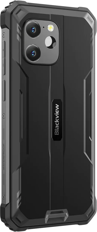 Blackview BV8900 Rugged LTE 8GB/256GB 6.5-inch FHD+ 1080x2400 Octa-core 64MP+5MP/16MP Thermal camera Baterija 10000mAh Type-C Android 13 Fingerprint NFC Dual SIM SD card slot No charging MIL-STD-810G Juodas