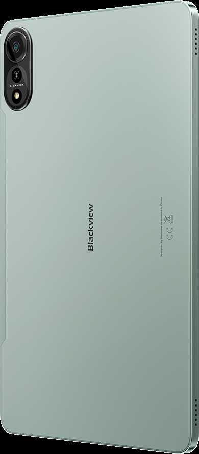 Planšetė Blackview MEGA 2 SET LTE 12 colių FHD+IPS 1200x2000 60Hz 12GB+256GB Unisoc T615 aštuonių branduolių 1.6GHz kamera Priekinė 8MP Galinė 16MP 9000mAh+Įkrovimas 18W Greitas / Kabelis Plėvelė Dėklas Rašiklis Pelė Klaviatūra EN Netflix HD Android 15 Moss Žalias