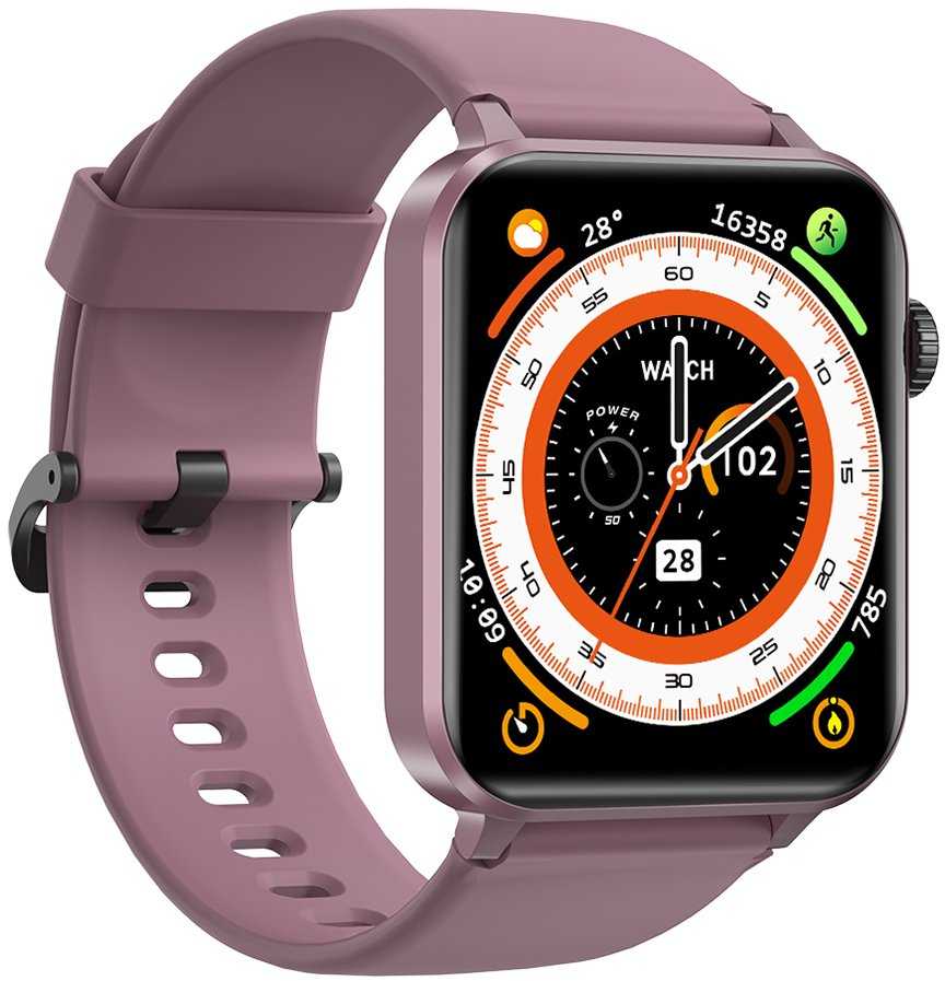 Blackview R30 Pro Fitness Išmanusis laikrodis, 1.83-inch HD,220mAh Baterija, 24-hour SpO2 Detection + Heart Rate Monitoring, Monitorius Sleep status, Calls and SMS notification, Violetinė