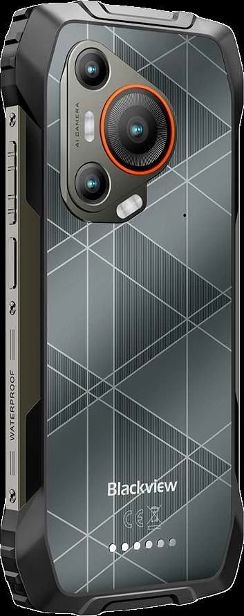 Blackview Rugged BL7000 Dvigubas 5G 6.78" FHD+IPS 1080x2460 8Gb+256Gb MT6835V Aštuonių branduolių 2.4GHz kamera Priekinė 32MP Galinė 50+20MP Naktinio matymo NFC Pirštinių režimas DI 7500mAh Be įkrovimo Android 15 Juodas