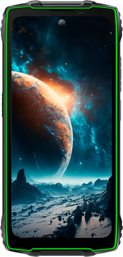 Blackview Rugged BV8200 LTE 6,5 colio FHD+IPS 1080x2400 120Hz Corning 3th + 1,3 colio 360x360 12+256GB MT8781 Aštuonių branduolių 2,2 GHz 8800 mAh Be įkroviklio CAM Priekinė 32 MP Galinė 50+13 MP IP68/IP69K/MIL-STD-810H NFC Pirštų atspaudų skaitytuvas Žalias