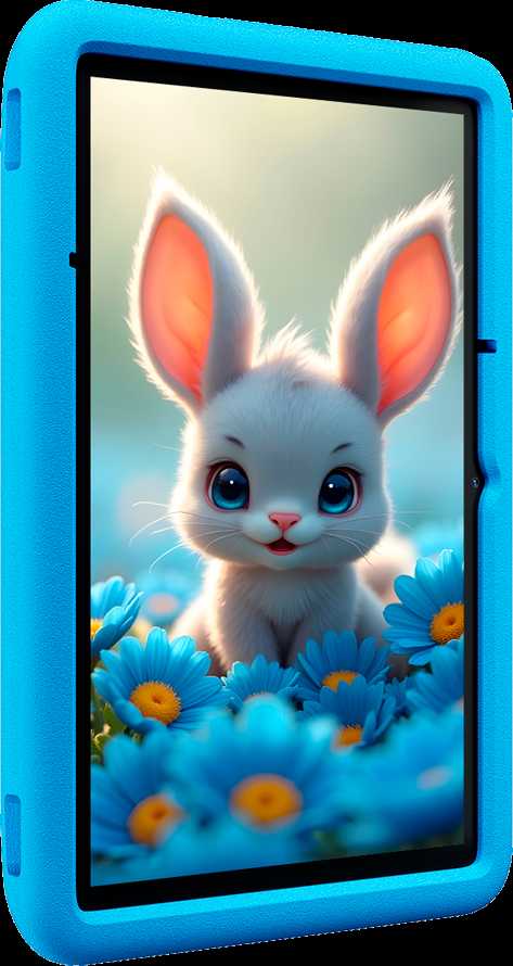 Planšetė Blackview Tab 60 Pro Kids LTE 10.1 colio HD+ 800x1280 IPS 60Hz 4GB/128GB aštuonių branduolių T606 1.6GHz 5MP priekinė/8MP galinė kamera Baterija 7700mAh be įkroviklio USB Type-C Android 15 SD kortelės lizdas Ocean Mėlyna