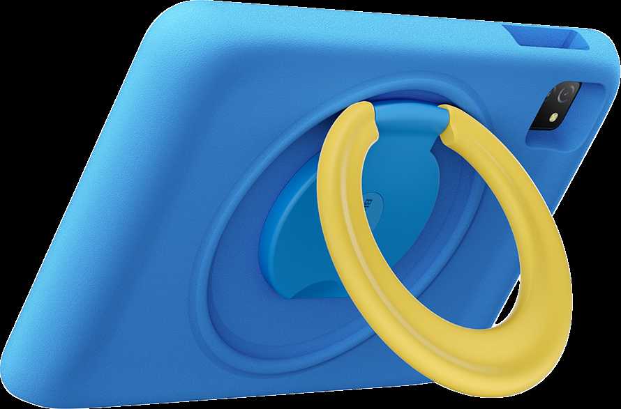 Planšetė Blackview Tab 60 Pro Kids LTE 10.1 colio HD+ 800x1280 IPS 60Hz 4GB/128GB aštuonių branduolių T606 1.6GHz 5MP priekinė/8MP galinė kamera Baterija 7700mAh be įkroviklio USB Type-C Android 15 SD kortelės lizdas Ocean Mėlyna