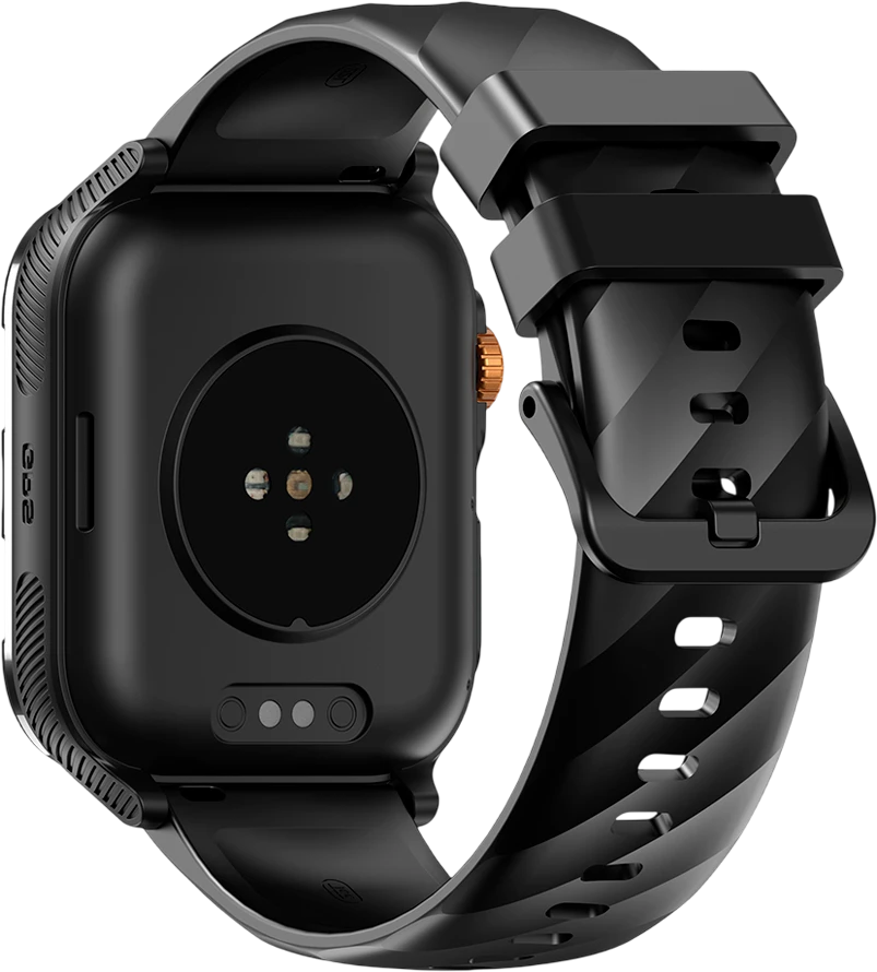Išmanusis laikrodis Blackview W10PRO 1.83 inch G+F 320x280 RAM 480KB+ROM 640KB 600mA Call funcation GPS Flashlight BT5.3 Juodas