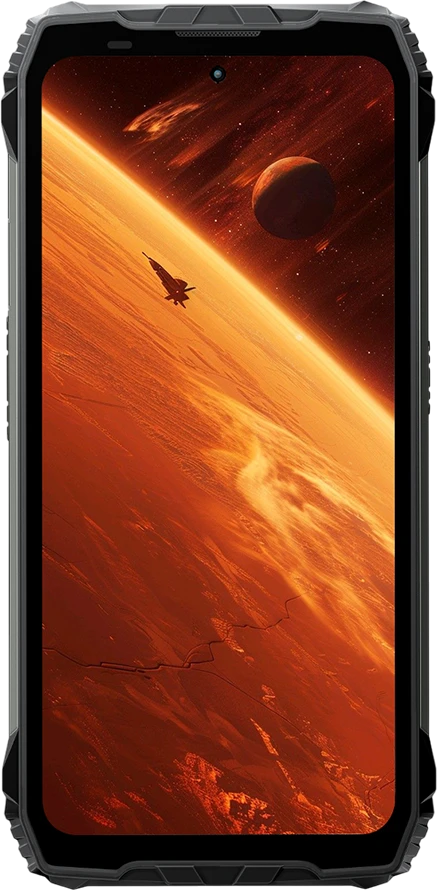 „Blackview XPLORE 2“ tvirtas telefonas, 6,73 colio, AMOLED, 3200x1440, 120 Hz, 12/256 GB, MT 8300, aštuonių branduolių procesorius, 3,35 GHz, 50 MP, priekinė kamera, 50+20 MP, galinė kamera, naktinio matymo funkcija, 457 lm, TUV silpno apšvietimo klasė, Mėlyna apšvietimo sertifikavimas, UL94 HB, WiFi6E nuo -20 iki +60, 20000 mAh, MIL-STD-810H, Juodas