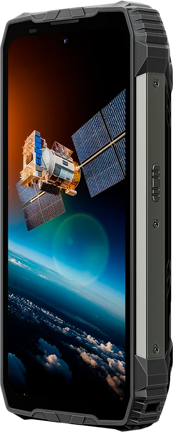 Blackview XPLORE 2 Satellite Rugged Phone 5G 6.73 inch AMOLED 3200x1440 120Hz 12+256GB MT 8300 Octa-Core 3.35GHz 50MP Front 50+20MP Rear Cam Night Vision WiFi6 BT5.4 20000mAh 120W Gorilla Glass 5 MIL-STD-810H Android 15,Juodas