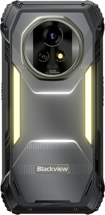 Blackview XPLORE 2 Satellite Rugged Phone 5G 6.73 inch AMOLED 3200x1440 120Hz 12+256GB MT 8300 Octa-Core 3.35GHz 50MP Front 50+20MP Rear Cam Night Vision WiFi6 BT5.4 20000mAh 120W Gorilla Glass 5 MIL-STD-810H Android 15,Juodas