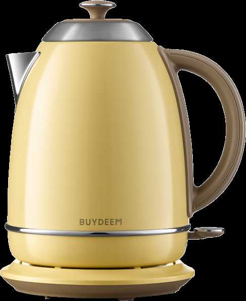 BUYDEEM Electric Virdulys, modelis K640, color Mellow Geltona, EU