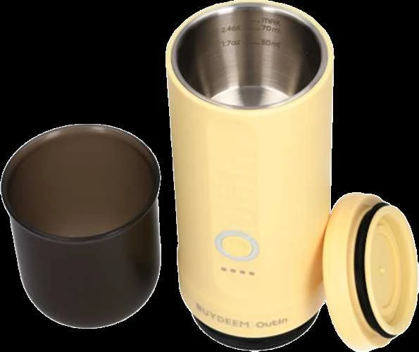 Kavos aparatas Outin BUYDEEM Nano espreso aparatas, modelis OTEM-01, spalva Mellow Geltona