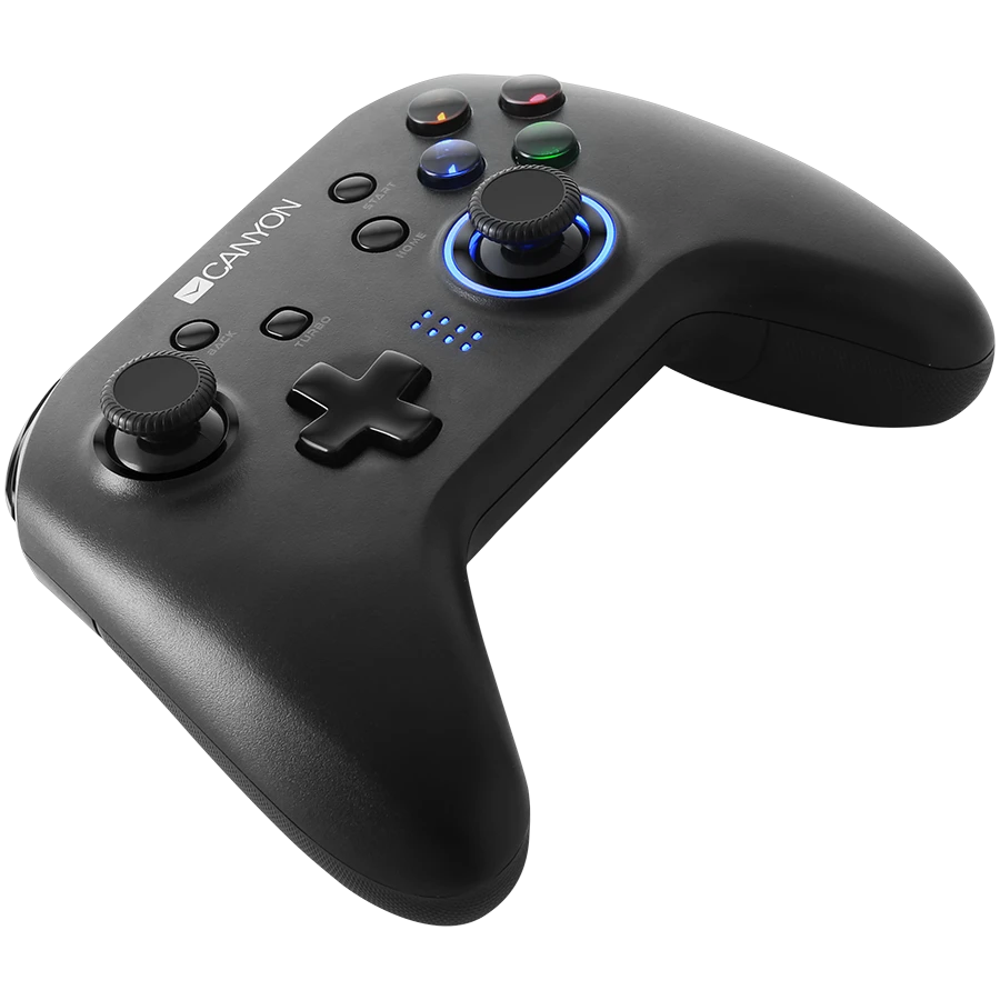 Belaidis žaidimų pultas Canyon GP-W3 4-in-1 Wireless Gamepad, suderinamas su Nintendo Switch, Android, WinXP - Win10 ir naujesniais, PS3