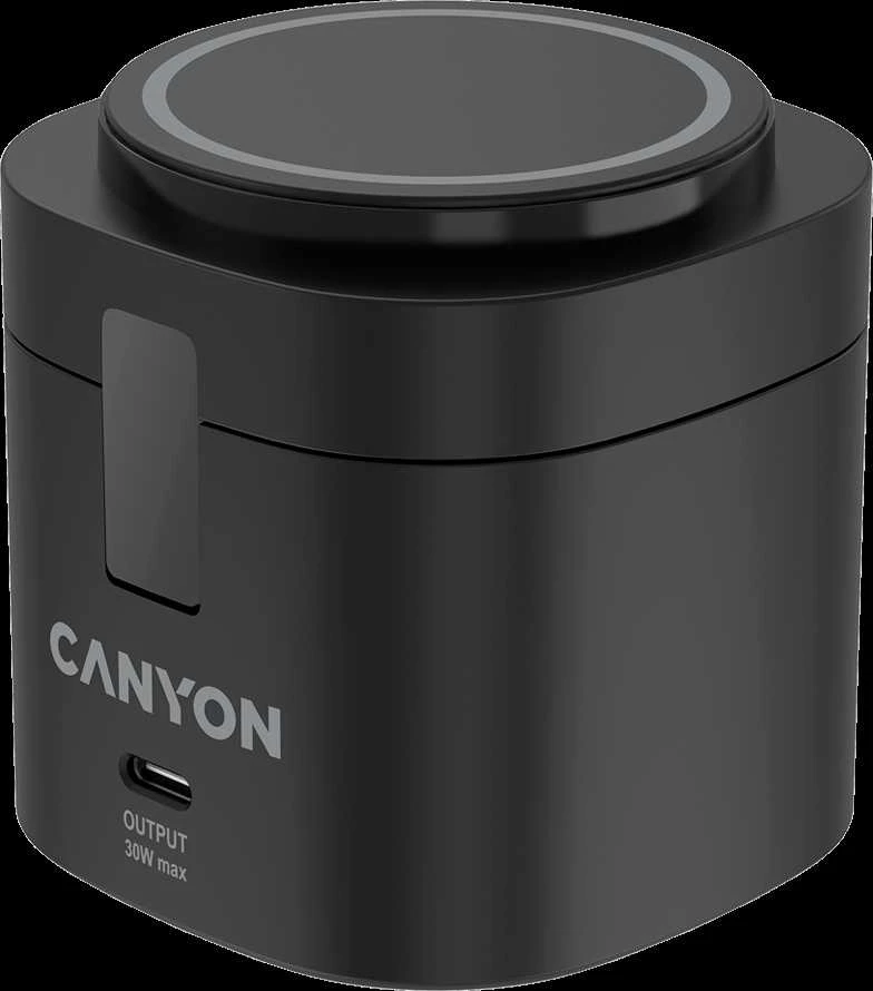 Canyon belaidė įkrovimo stotelė su USB-C prievadu