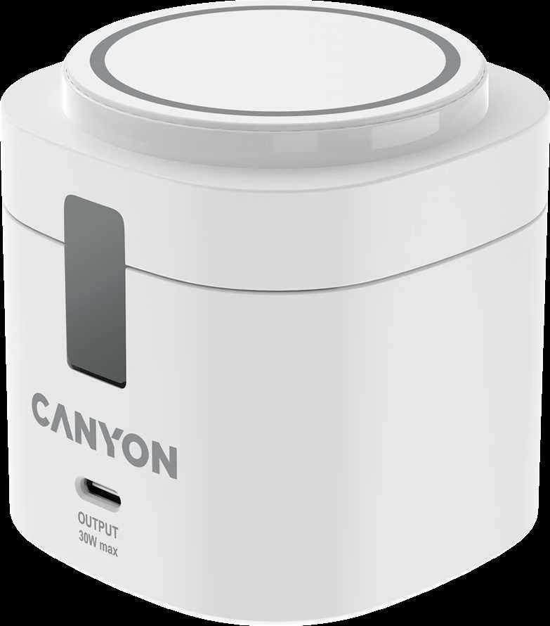 Canyon 4-in-1 belaidis įkroviklis, baltas