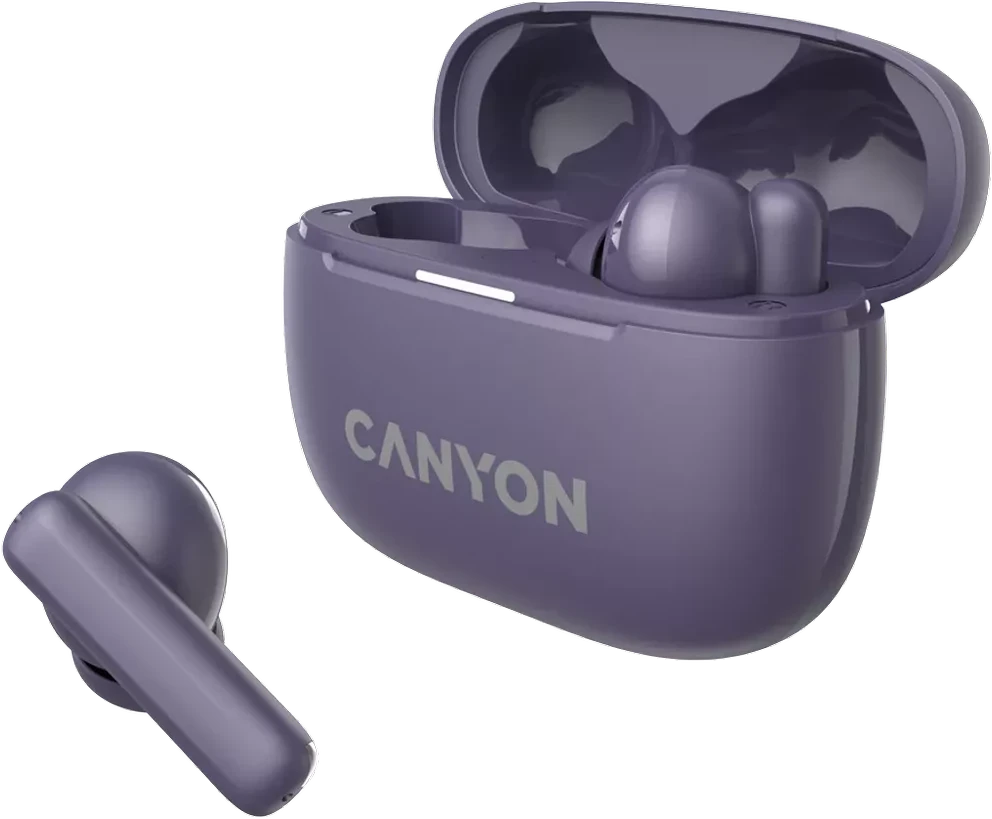Ausinės Canyon OnGo ANC TWS-10, Violetinės